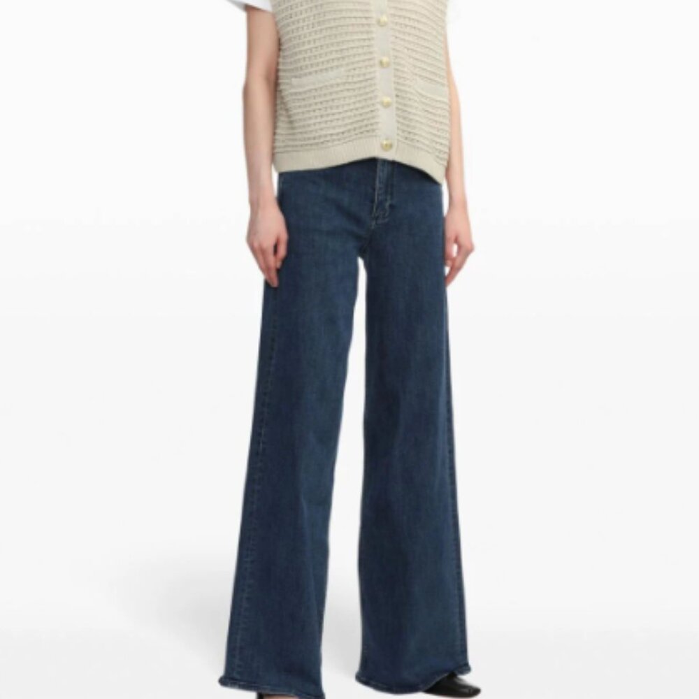 Rag & Bone Sofie Full Length Wide-Leg - Jen (medium indigo wash), Flexi strech